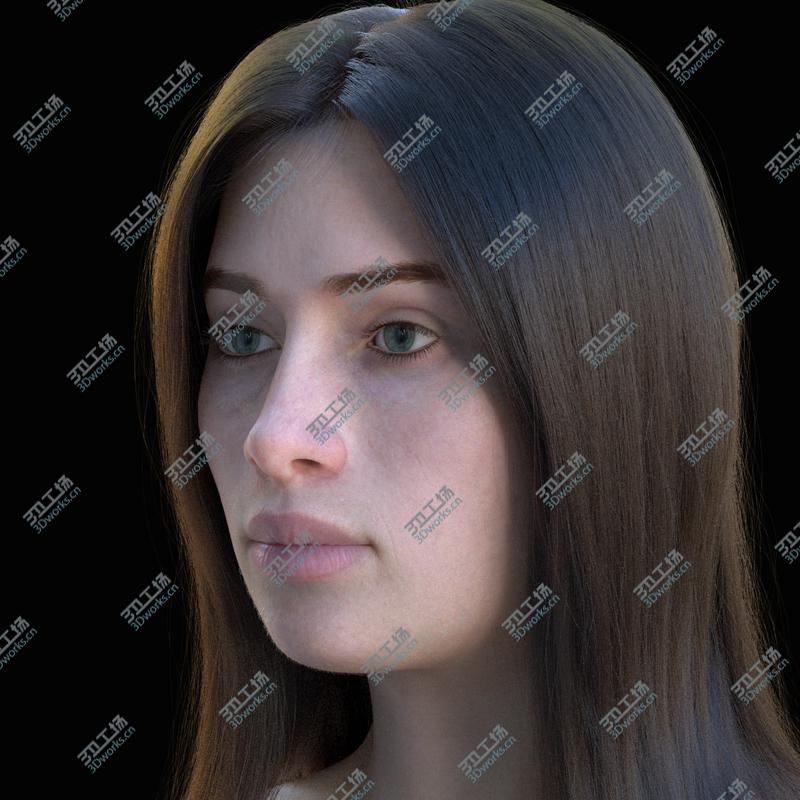 images/goods_img/202104021/3D model Cinematic Female 001 - Advanced Body Rig - Face Rig - GUI/2.jpg